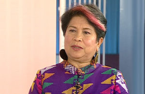 Dating DSWD Sec. Dinky Soliman, nanawagan na sanay, maipamahagi ng mabuti, maipaabot ang relief goods sa mga nasalanta ng bagyo.