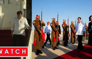 Pres. Duterte receives Red Carpet welcome and Military Guard of Honor in his arrival in Jordan