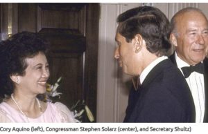 Stephen Solarz, and the Aquino regime had to spread fake news to destroy the Marcoses,