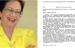 Cory Aquino ang nag-utos na airstrikes laban sa mga Filipinong Sundalo noong 1989