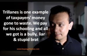 Trillanes, walang utang na loob sa gobyerno at sa taong bayan