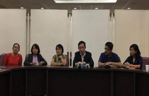 Kabataan, Makabayan Bloc, Bayan Muna, ACT Teachers, Anakpawis nanawagan sa pamahalaan na itigil ang Manila Bay Rehab