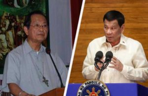 Duterte to Bishop Bacani: Do you have the guts and tell Pope Francis to walk out in the streets alone? I dare you!