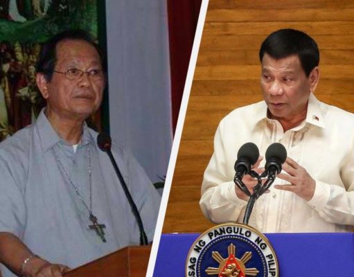 Duterte to Bishop Bacani: Do you have the guts and tell Pope Francis to walk out in the streets alone? I dare you!