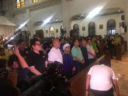 Sa ngalan ng kandidatura, Gutoc na isang Muslim, dumalo sa misa ng simbahang Katoliko