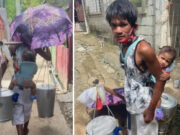 Taho vendor na pasan ang kaniyang anak habang naglalako ng taho, dinagsa ng tulong mula sa mga netizens
