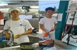 Millennial na kusinero sa barko, nakapagpatayo na sariling gas station